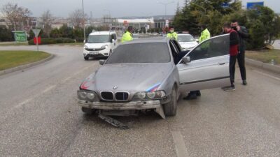 Bursa’da kısıtlama saatinde yürekleri ağza getiren kaza