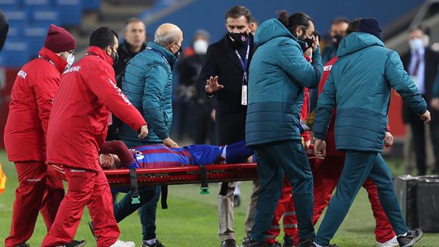 Süper Lig'in 19. haftasında oynanan Konyaspor maçında ayağı kırılan milli