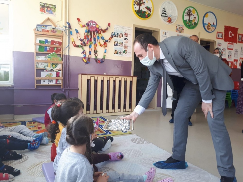 Mustafakemalpaşa’da miniklere ‘devlet’ ziyareti