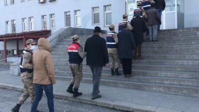 Terörist cenazesinde propaganda: 7 gözaltı