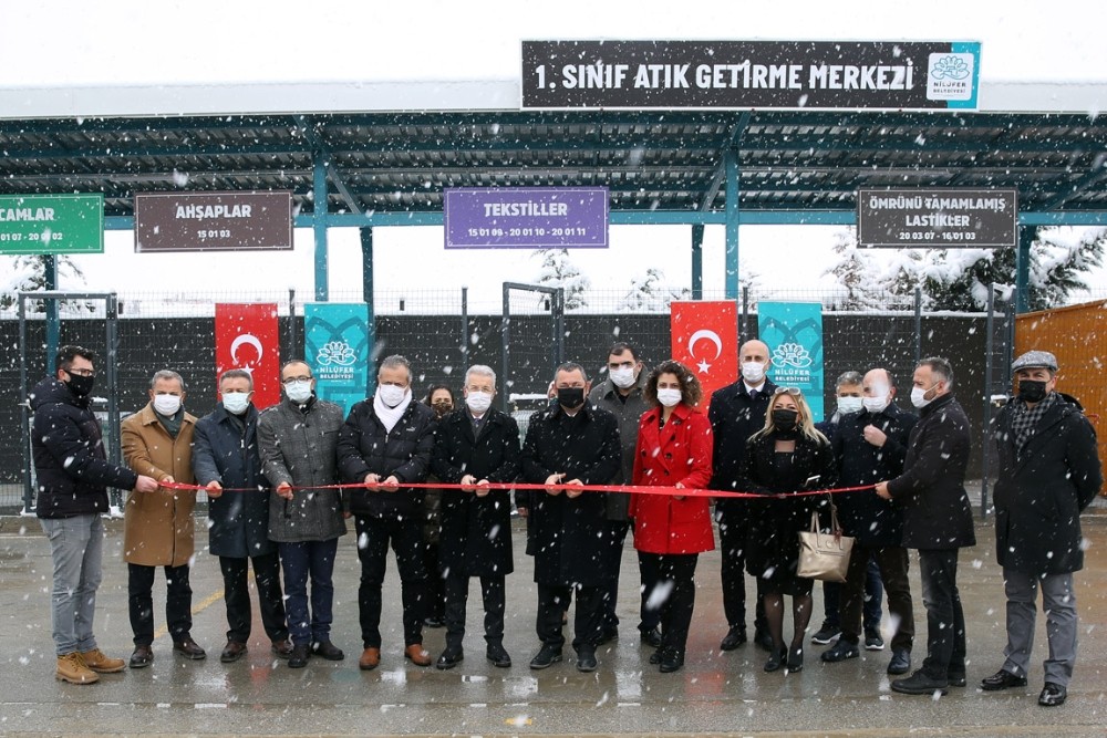 Nilüfer’e birinci sınıf ‘atık getirme merkezi’