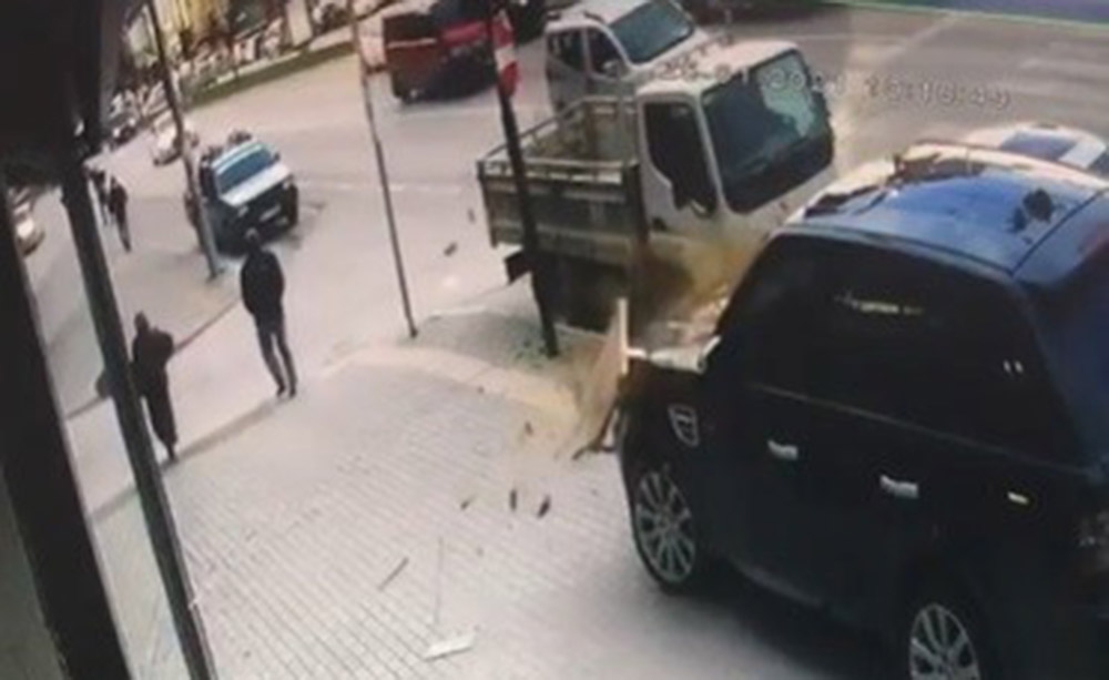 Yer:Bursa…Ölümden kıl payı böyle kurtuldu