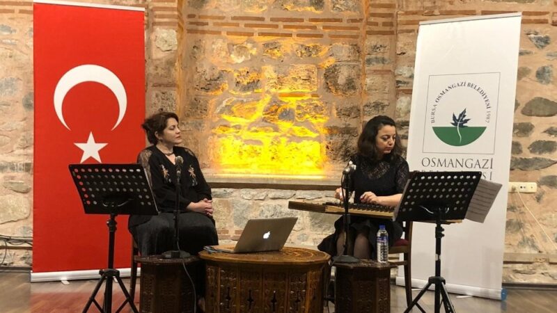 Osmangazi’de ’Kadın Bestekârlar’ konseri Türk makam müziğinin kadın bestekârları, eserleriyle birlikte Osmangazi Belediyesi’nin düzenlediği