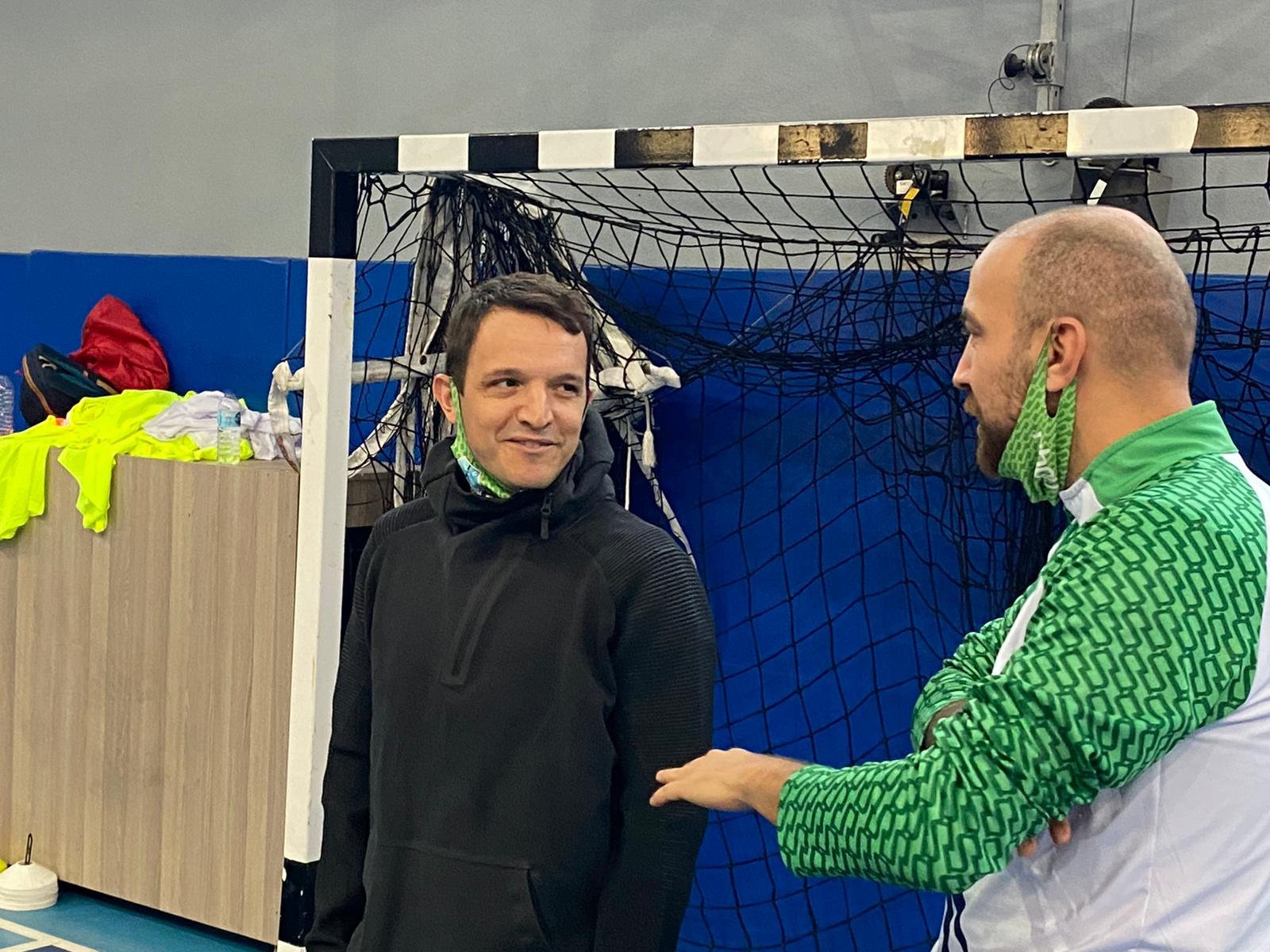 Batalla’dan ilk ziyaret eski dostuna; Şampiyonlar buluştu! Batalla’dan ilk ziyaret eski dostuna; Şampiyonlar buluştu!