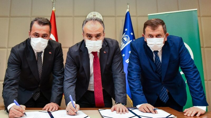 Bursa Büyükşehir Belediyesi iştiraklerinden Tarım AŞ’de çalışan 98 personeli kapsayan
