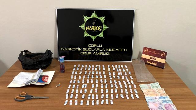 Tekirdağ’da uyuşturucu operasyonu: 4 gözaltı