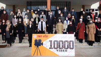 EBA TV’de 10 bin ders videosuyla rekor