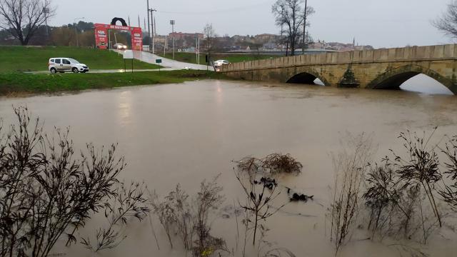 Tunca Nehri için alarm seviyesi ‘turuncu’ya yükseltildi