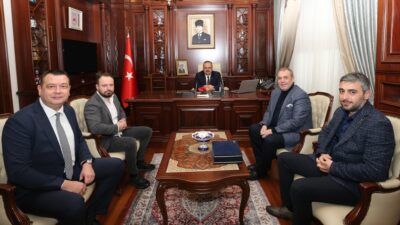 Bursaspor’dan Vali Canbolat’a ziyaret…