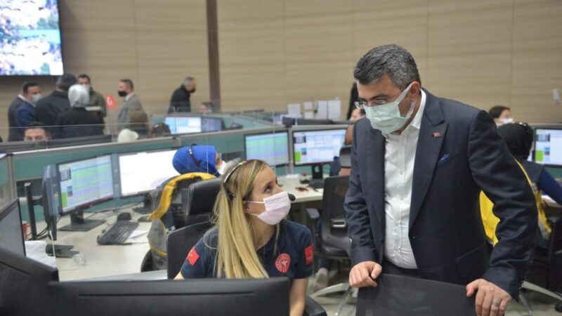 Başkan Yılmaz’dan 2021’e çalışarak girenlere ziyaret