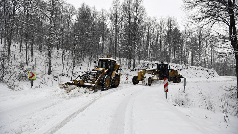 Kapanan yollara anında müdahale