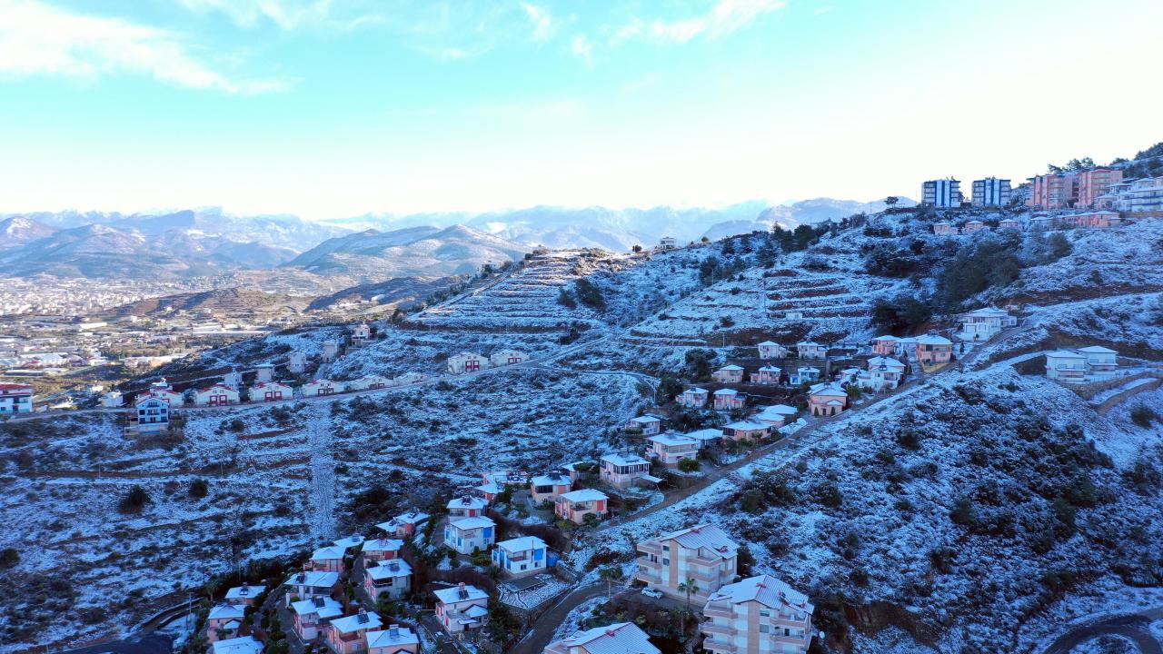 9 yıl aradan sonra kar yağdı