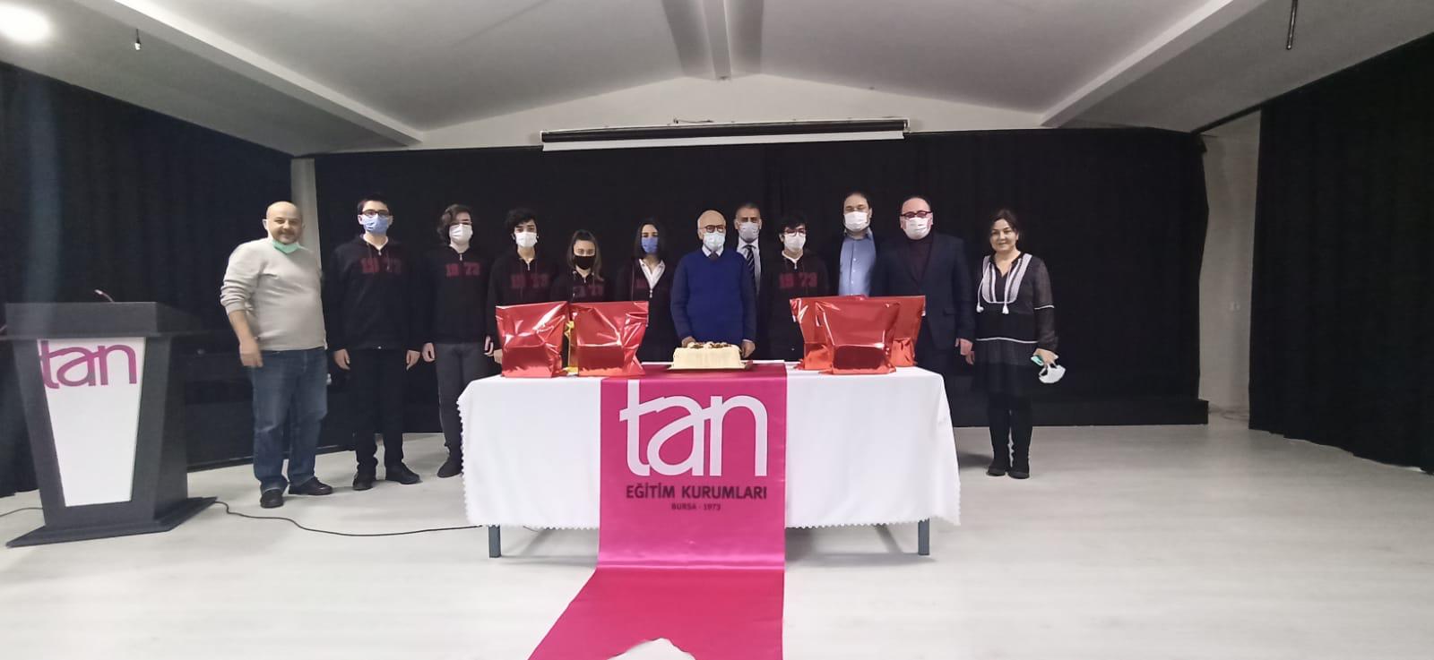 Tan Okulları’ndan büyük başarı