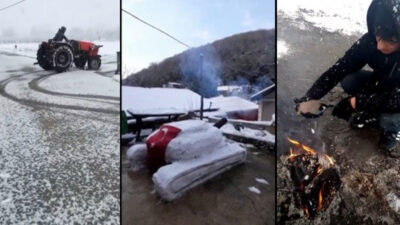 Yer: Bursa… Bu görüntüleri binlerce kişi izledi