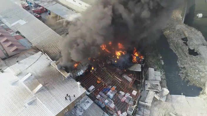 Korkutan yangın! Ekipler bölgede…