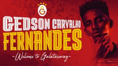 Galatasaray, Portekiz'in Benfica Kulübünden kiraladığı orta saha oyuncusu Gedson Fernandes'in