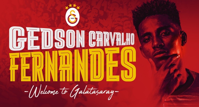Galatasaray, Portekiz'in Benfica Kulübünden kiraladığı orta saha oyuncusu Gedson Fernandes'in