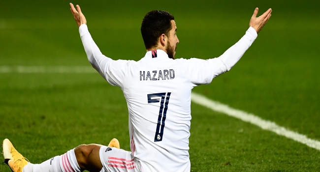 İspanya'nın Real Madrid Kulübü, Belçikalı hücum oyuncusu Eden Hazard'ın sol