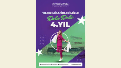 ÖzdilekPark Bursa Nilüfer 4. yaşını kampanyalarla kutluyor