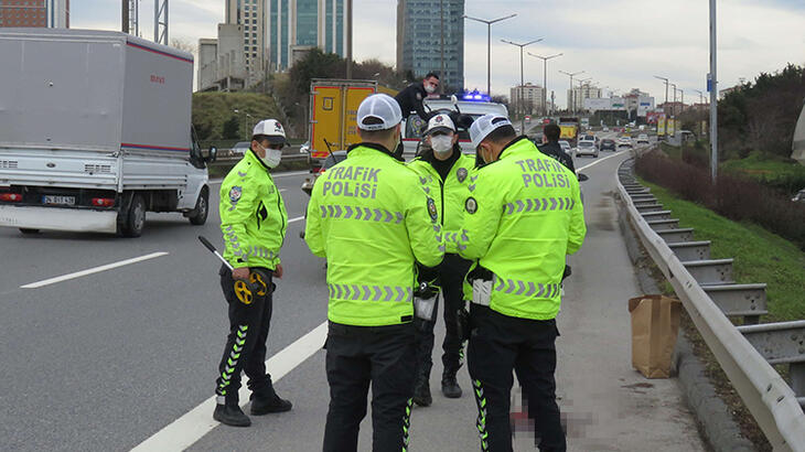 Bariyerlere çarpan motosiklet sürücüsü hayatını kaybetti!
