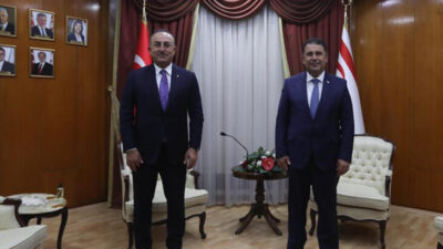 Dışişleri Bakanı Çavuşoğlu’ndan KKTC’de kritik temaslar