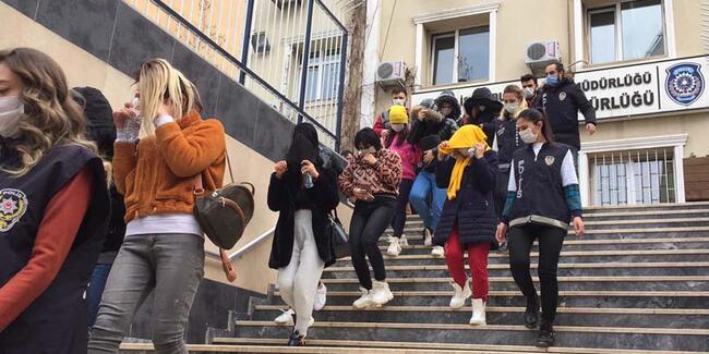 Dev fuhuş operasyonu: ‘Ponçik’ isimli grup kurmuşlar