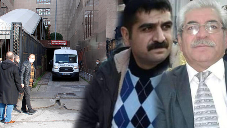 Selde ölen damat ve kayınpederin cenazeleri yakınlarına teslim edildi Selde ölen damat ve kayınpederin cenazeleri yakınlarına teslim edildi