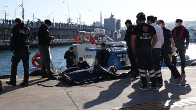 Denizden ceset çıkarıldı! Kabarcıklar çıktı kendisi su üstüne çıkmadı