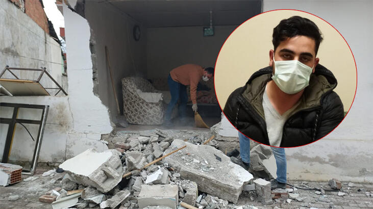 Bursa’da evde televizyon izliyordu, neye uğradığını şaşırdı