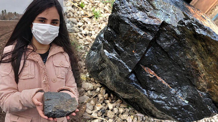 Adana’da göktaşı iddiası heyecan yarattı