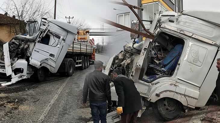 TIR yıktı geçti! Manav önünde bekleyenlere çarptı