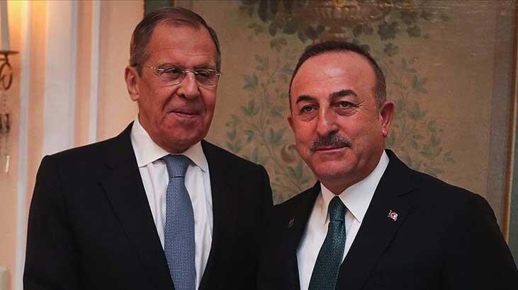 Bakan Çavuşoğlu, Rus mevkidaşı Lavrov’la görüştü