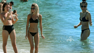 Güneşli hava, koronavirüsü unutturdu!