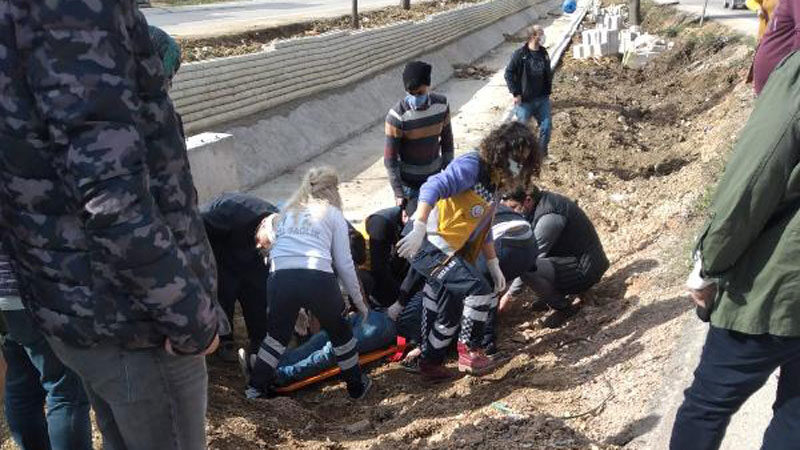 Bursa'nın Gemlik ilçesinde meydana gelen trafik kazasında 1 kişi yaralandı.