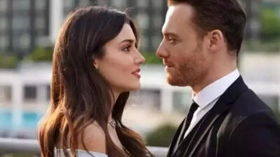 Kerem Bürsin ve Hande Erçel yakayı ele verdi