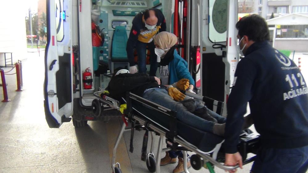 Bursa’da feci olay! Genç işçi hastanelik oldu