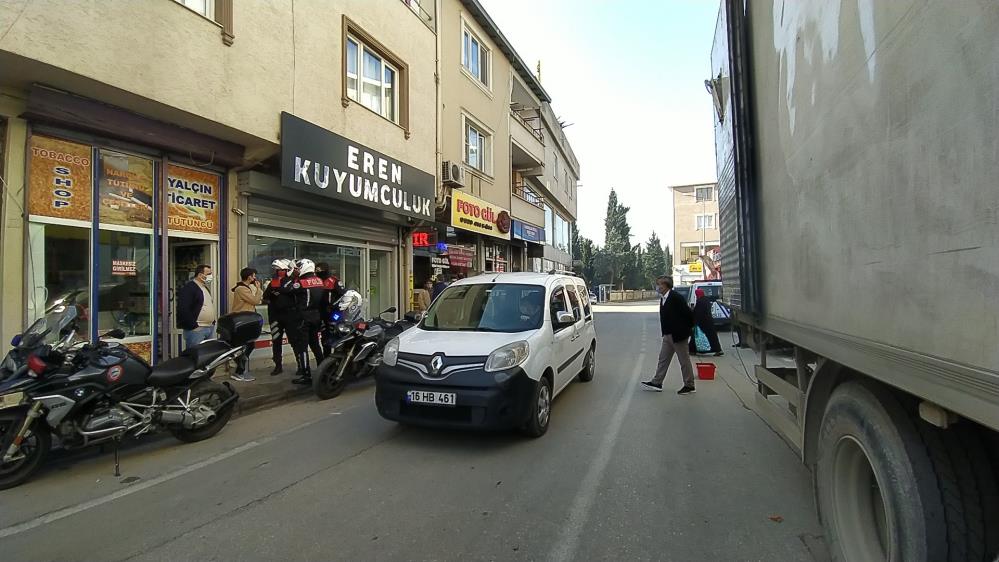 Bursa’da kuyumcu soygunu