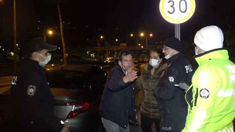 Bursa’da alkollü sürücünün tavırları ‘pes’ dedirtti! Önce saldırdı sonra…