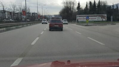 Bursa’da pes dedirten görüntüler