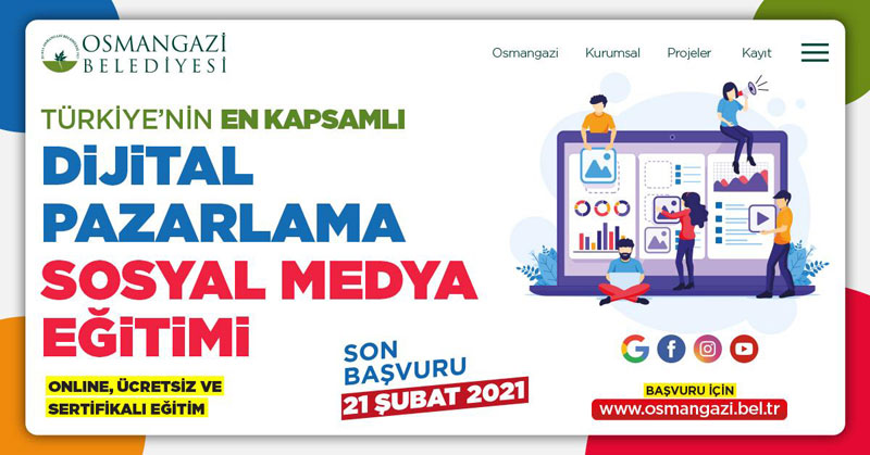 Türkiye’nin en kapsamlı dijital pazarlama eğitimi