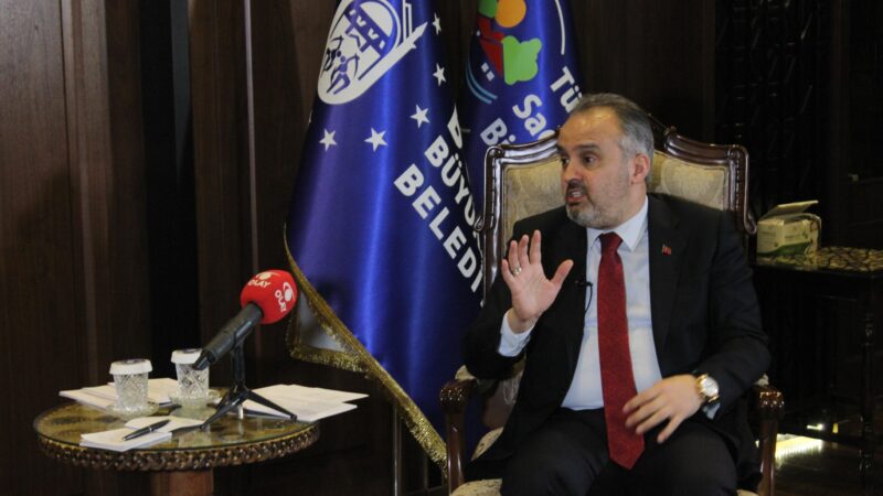 Büyükşehir Belediye Başkanı Alinur Aktaş, Bursa kamuoyunun gündeminden düşmeyen Yunuseli