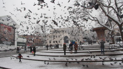 Bursa’dan kar manzaraları…