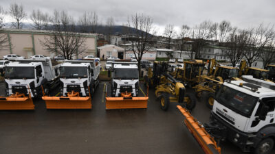 Osmangazi karla mücadeleye hazır