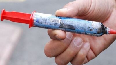 Şırınga çikolatadan ölüme dava