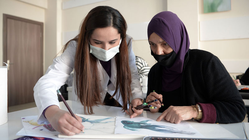 OSMEK’te tuvaller göz dolduruyor