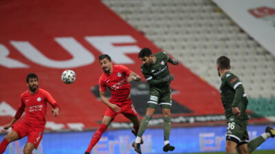 TFF 1. Lig'in 21. haftası tamamlandı. Haftanın son maçında Bursaspor