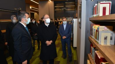Diyanet İşleri Başkanı Ali Erbaş’tan ‘Uyumayan Kütüphane’ye ziyaret
