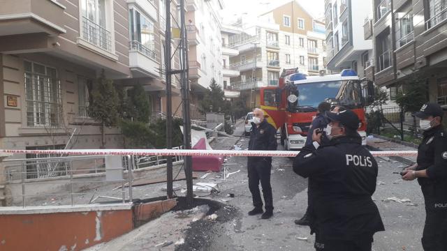 3 katlı apartmanda patlama! Ortalık savaş alanına döndü