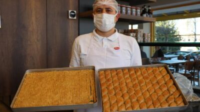 En küçük baklava dilimi