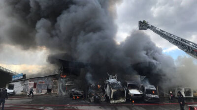 Bursa’da büyük yangın